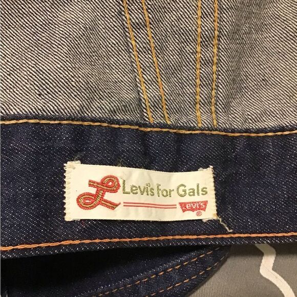 Vintage Levi’s Levis for gals jeans denim jacket sz.S 1960-1970 - Picture 9 of 10